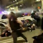 A Police Officer Drove Through A Crowd And Ran Over At Least One Person